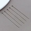High-quality stainless steel ball head pins for DIY jewelry making and beading - Round Head Pins (T2680)