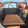 Housse de siège arrière auto pour chien avec surface en peluche brune, 130x63 cm. - 130*63CM / Marron