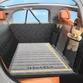 Tapis en peluche gris lavable et confortable pour siège arrière, taille 130x63 cm - 130*63CM / Gris clair
