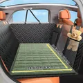Tapis de voiture matelassé vert lavable pour animaux 51x24,8 pouces pour voyage chien - 130*63CM / Vert