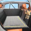 Tapis de voiture antidérapant pour animaux avec centre en peluche grise, 130x63 cm - 130*63CM / Gris clair
