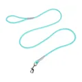 Türkis geflochtene Hundeleine mit Metallclip für kleine und mittlere Hunde - 0.8*1.5m / Grün