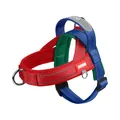 Reflective multi-color dog harness with handle and breathable mesh for small dogs - S / Red and Blue
