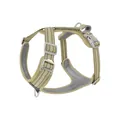 Reflektierendes khakifarbenes Hundegeschirr mit atmungsaktivem Netzfutter - XS / Nur Geschirr / Khaki