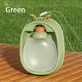 Draagbare groene drinkfles voor honden met schattig antenne-ontwerp voor buiten - Muntgroen Draagbare Beker / Muntgroen