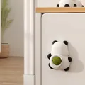 Wandmontierter Katzenminzeball in Pandaform zum Lecken und Spielen für Katzen zu Hause - 1 Stück / Schwarz-Weiß Panda Stil