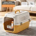 Trasportino professionale giallo formaggio per gatti e cani di peso inferiore a 10 kg - Large Transport Model (Within 10kg) / Giallo Formaggio
