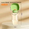 Groene draagbare drinkfles van 550 ml voor honden en katten ideaal voor op reis - Drinkstijl / 550ml / Groen