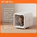 Caja secadora inteligente HT-H8 Pro para mascotas, 68L, cuidado de pelo iónico - Enchufe CN / H8-Pro Edición Top 68L