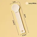 Cuillère presse-friandises pour chat blanc ivoire, outil de distribution de précision - Forme de Tournesol / Beige