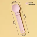 Cuillère de nourrissage rose en forme de chat pour friandises avec dimensions - Forme Oreilles de Chat / Poudre de Haricot Doux