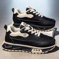 Zapatillas negras de plataforma para invierno con forro polar - 39 / Negro (MX-D1118-1)