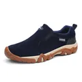 Chaussure décontractée bleue pour hommes, sans lacets, avec semelle antidérapante épaisse - 39 / Chaussures de Course Décontractées (YZJ-836) / Bleu foncé