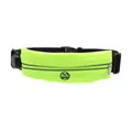 High-visibility neon yellow LED running waist pack for night sports and outdoor safety - LED Glowing Style / Neon Yellow