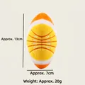 Gioco di peluche sonoro per cani a forma di mais, altezza circa 13 cm e peso 20 g - Forma di Arancia / 13x7cm