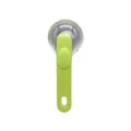 Professional green long-handle pet bath brush and foam maker for dog cat massage - Fine Teeth Style (Green) / Green