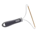 Professional manual pet hair remover scraper with grey handle for carpets and garments - Plastic / Gray