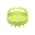 Professional green silicone pet bath brush with soft massage bristles for dogs and cats - Bath Brush / Grass Green