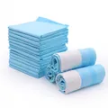 Dikke wegwerp puppy training pads in blauw, super absorberend - Economie / S Maat (33x45cm) 100 Stuks