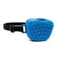 Sacoche silicone pour friandises chien avec design pop-it et ceinture réglable aimantée - Bleu