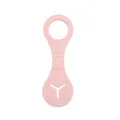 Roze siliconen hondenpoepzakjeshouder clip voor hondenriem schoonmaakaccessoires - Roze