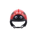 Adorable red ladybug pattern mini pet helmet hat for hamsters and small parrots - Seven-spot Ladybug Style
