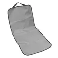 Tapis de siège auto gris imperméable en tissu Oxford pour animaux avec une sangle - 106.5*49.3cm / Gris