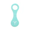 Supporto per sacchetti di rifiuti di animali domestici in silicone verde menta per guinzaglio - Ciano