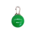 Colgante de seguridad LED verde para mascotas con clip metálico para perros y gatos - Verde
