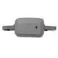 Sac de taille de dressage pour chien en silicone gris pour voyage avec sangle réglable - Gris