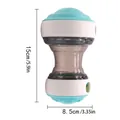 Distributeur de friandises interactif pour chiens, 15 cm de haut et 8,5 cm de large. - Vert émeraude