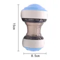 Jouet distributeur de friandises pour chien, dimensions 15 cm de haut et 8,5 cm - Bleu clair