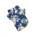 Atmungsaktives blaues Hawaii-Haustierhemd mit Ananasmuster für Hunde und Katzen - S (1,5-2,5 kg empfohlen) / Marineblau