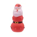 Santa Claus squeaky dog toy made of durable vinyl for festive Christmas pet chewing fun - Santa Claus