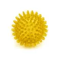 Palla gialla spinosa in TPR per cani resistente per la pulizia dei denti e gioco - Diametro 5.5cm (Senza Imballaggio) / Giallo