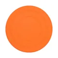 Durable orange dog flying disc for outdoor interactive training, exercise and play - Orange