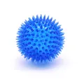 Pallina per cani a punte in TPR blu durevole per gioco interattivo e dentizione cane - Blu