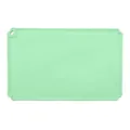 Mantel de silicona verde menta para mascotas, alfombrilla impermeable antideslizante - Verde