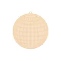 Tapis de léchage en silicone beige pour animaux avec ventouses et grille. - Beige