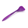 Cuchara violeta para alimentar gatos con comida húmeda, snacks líquidos y raspar latas de comida - Púrpura