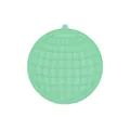 Tapis de léchage en silicone vert menthe pour animaux avec motif de grille pour chats - Vert