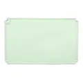 Mintgroene siliconen placemat voor huisdieren, antislip en waterdicht met opstaande rand - Licht Jaspisgroen