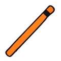 Brazalete LED naranja de alta visibilidad para correr de noche y seguridad vial - Naranja
