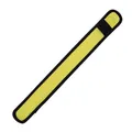 Brazalete de seguridad LED amarillo neón para correr de noche y seguridad de mascotas - Amarillo