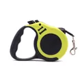 Automatic retractable dog leash with ergonomic handle in neon yellow and black finish - Yellow