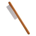 High-quality professional pet grooming comb with durable wooden handle and fine steel pins - Fine Tooth Comb