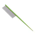 Professional stainless steel pet grooming comb with green handle for dogs and cats - Green