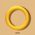 Grand anneau de fitness jaune durable pour chien jouet à rapporter 28cm de diamètre - Grand Anneau d'entraînement (Fitness Ring) / Diamètre 28CM / Jaune