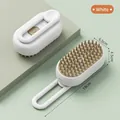 Pettine spray bianco per cani e gatti con manico da 19 cm e dimensioni. - Pettine Spray con Manico / Bianco