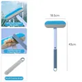 Spazzola multifunzionale per peli di animali da 43 cm con tergivetro e spazzola per fessure - Rimuovi Peli Multifunzione (43CM)
